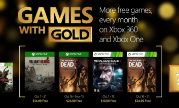 Les jeux Xbox Live Gold du mois d'octobre