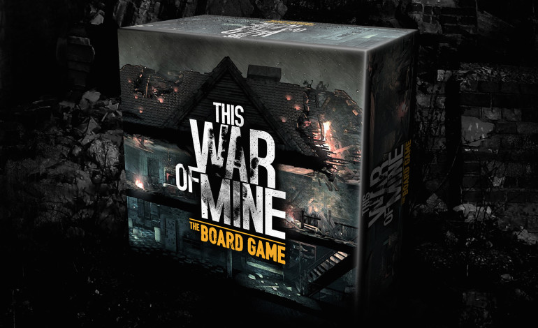 Un jeu de plateau This War of Mine sur les rails