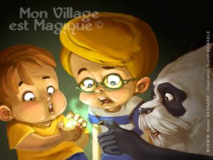 Mon village est Magique est un projet de BD coopérative porté par The Icehouse.