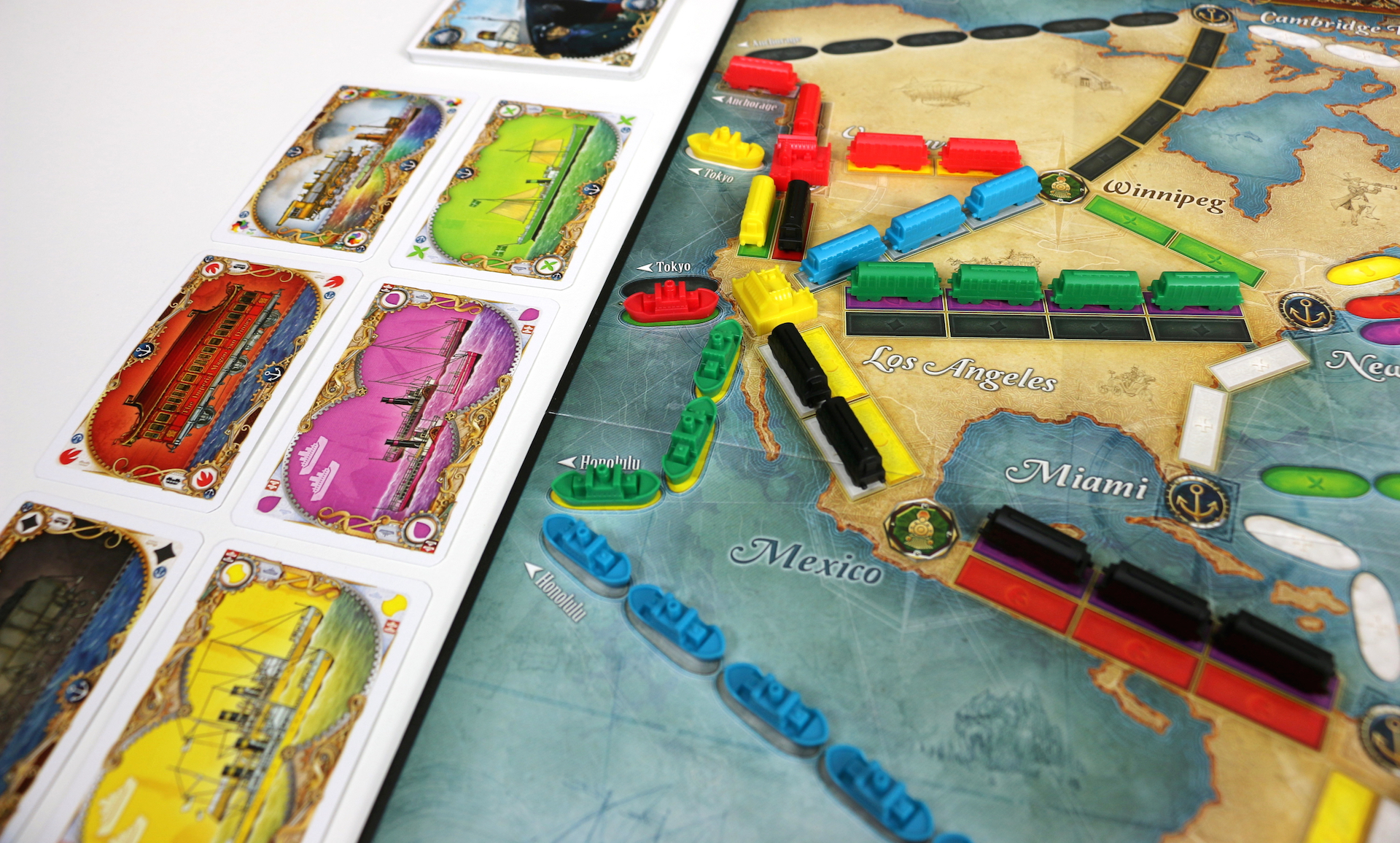 Jeu Days of wonder Les Aventuriers du Rail : Autour du Monde