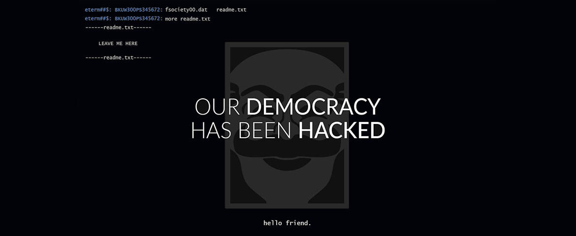 Mr. Robot:1.51exfiltrati0n.apk, nouveau message E(vil) Corp