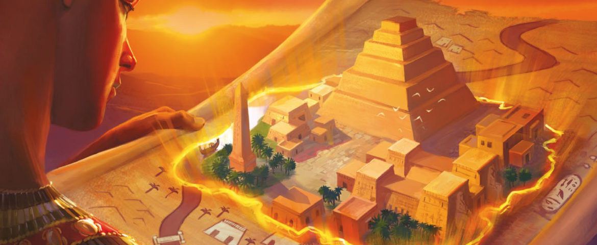 Imhotep : On joue aux cubes sur les bords du Nil