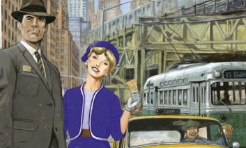 Les Aventuriers du Rail jouent le taxi à New York