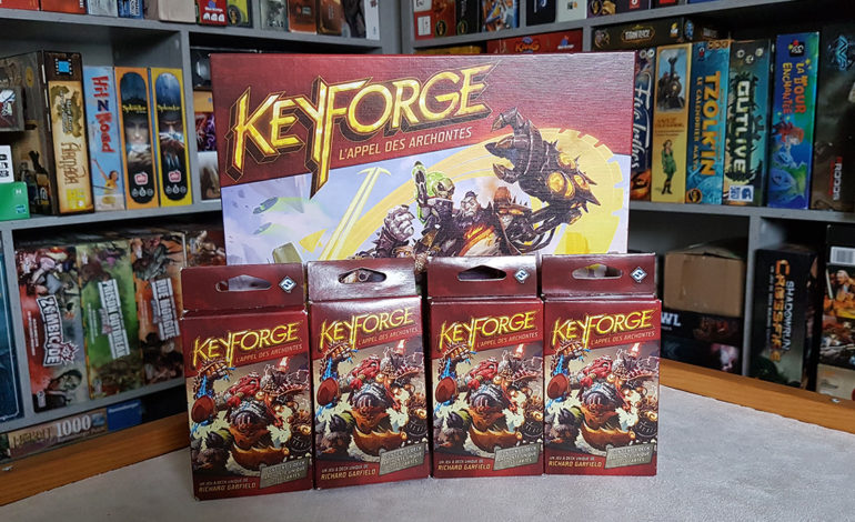 Gagnez Keyforge et quatre decks d’Archontes